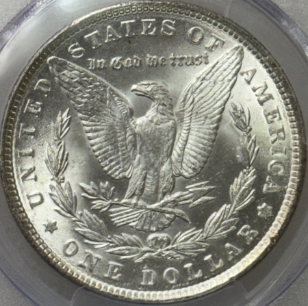 Dollars 1889 $1 MORGAN DOLLAR – PCGS MS-63 FLASHY WHITE