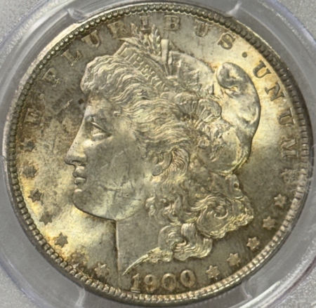 Dollars 1900 $1 MORGAN DOLLAR – PCGS MS-63, NICE ORIGINAL!