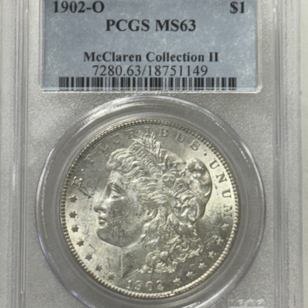 Dollars 1902-O $1 MORGAN DOLLAR – PCGS MS-63, CHOICE!