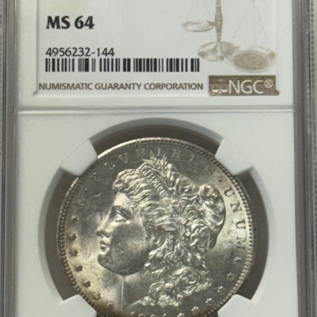 Dollars 1904-O $1 MORGAN DOLLAR – NGC MS-64, PRETTY!