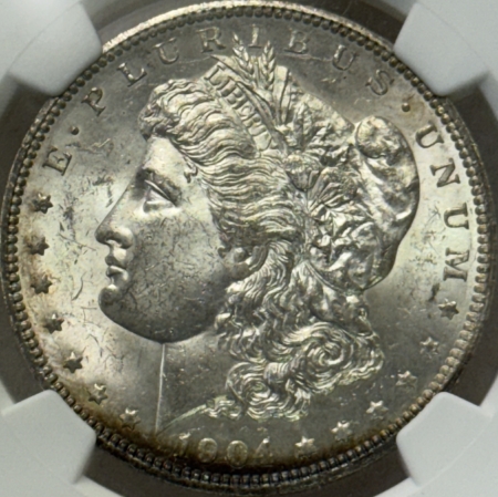 Dollars 1904-O $1 MORGAN DOLLAR – NGC MS-64, PRETTY!