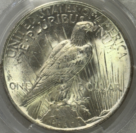 Dollars 1923 $1 PEACE DOLLAR – PCGS MS-63