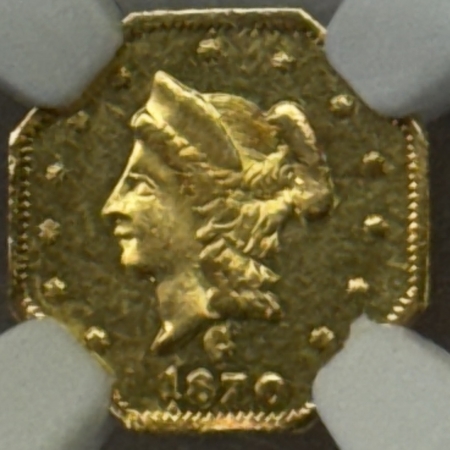 New Certified Coins 1870 50c OCTAGONAL CALIFORNIA FRACTIONAL GOLD BG-922 NGC MS-63 PL PROOFLIKE WOW!