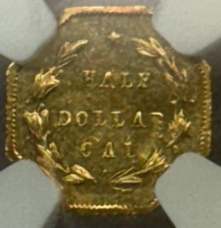 New Certified Coins 1870 50c OCTAGONAL CALIFORNIA FRACTIONAL GOLD BG-922 NGC MS-63 PL PROOFLIKE WOW!