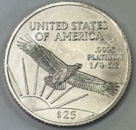 American Platinum Eagles 2004 $25 1/4 OZ .9995 PLATINUM AMERICAN EAGLE, NICE UNCIRCULATED