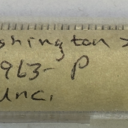New Store Items 1963 WASHINGTON QUARTERS – ORIGINAL BRILLIANT UNCIRCULATED 40 COIN ROLL, NICE!