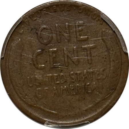 Lincoln Cents (Wheat) 1914-D LINCOLN CENT – PCGS VG-8, KEY-DATE!