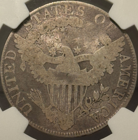 Early Halves 1805 DRAPED BUST HALF DOLLAR – NGC G-6, WHOLESOME & NICE!