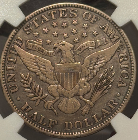 Barber Halves 1914 BARBER HALF DOLLAR – NGC VF-20, KEY-DATE!