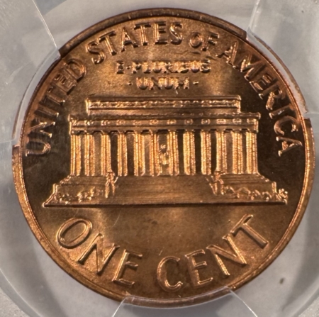 Lincoln Cents (Memorial) 1972 LINCOLN CENT, DOUBLED DIE OBVSERVE – PCGS MS-65 RD
