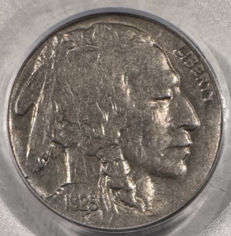Buffalo Nickels 1925-S BUFFALO NICKEL – PCGS AU-55, TOUGH! CAC APPROVED!
