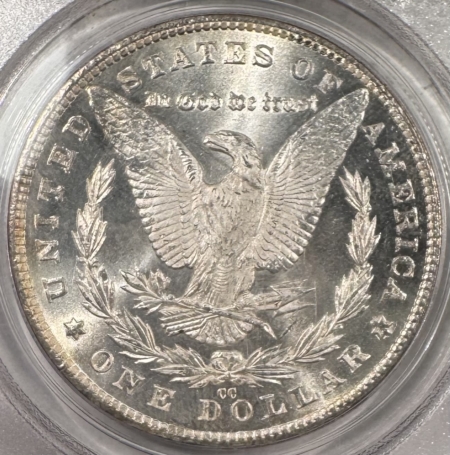 Dollars 1881-CC $1 MORGAN DOLLAR – PCGS MS-64, OLD GREEN HOLDER, PQ & CARSON CITY!