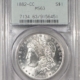 Dollars 1881-CC $1 MORGAN DOLLAR – PCGS MS-64, OLD GREEN HOLDER, PQ & CARSON CITY!