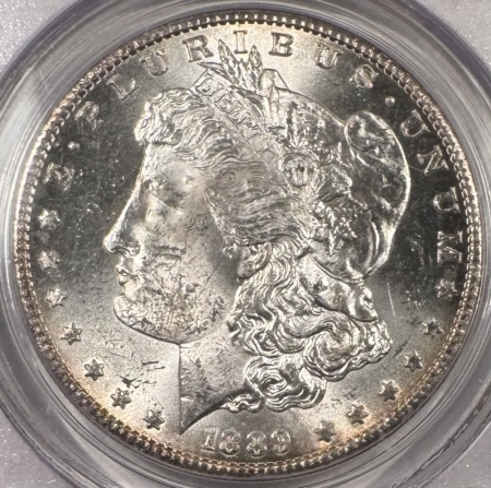 Dollars 1889-S $1 MORGAN DOLLAR – PCGS MS-63