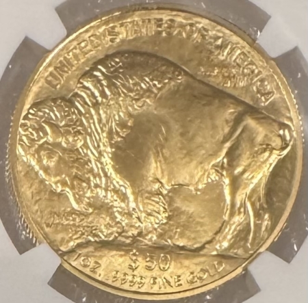 American Gold Eagles, Buffaloes, & Liberty Series 2016 $50 1 OZ GOLD BUFFALO, .9999 FINE-10TH ANNIVERSARY, NGC MS-69, SPOT-FREE!