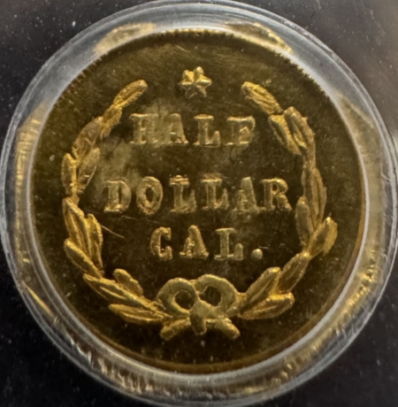 New Certified Coins 1872 50c CALIFONIA FRACTIONAL GOLD, BG-914, PCGS MS-63, ORIGINAL & LOOKS PL!