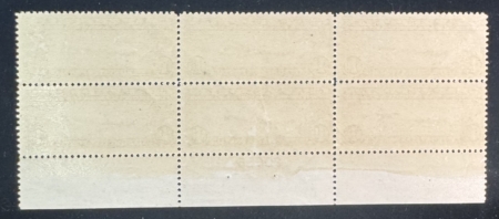 Air Post Stamps SCOTT #C-14 $1.30 GRAF ZEPPELIN BOTTOM PLATE BLOCK OF 6, MOG-VF NH, CAT $5000!