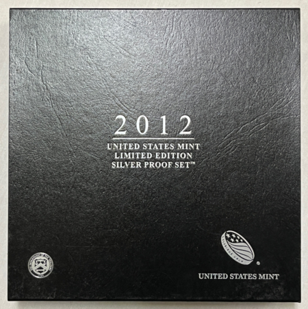 New Store Items 2012-S US LIMITED EDITION SILVER 8 COIN PROOF SET W/ PROOF SILVER EAGLE – IN OGP