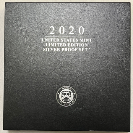 New Store Items 2020-S US LIMITED EDITION SILVER 8 COIN PROOF SET W/ PROOF SILVER EAGLE – IN OGP