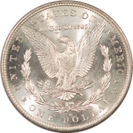 Dollars 1882-S $1 MORGAN DOLLAR – CHOICE+ BRILLIANT UNCIRCULATED! OBVERSE SCRATCH!