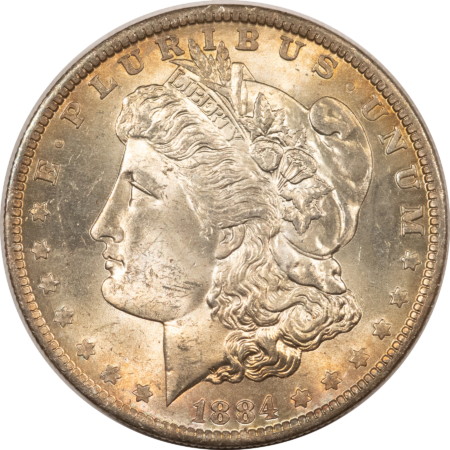 Dollars 1884-O $1 MORGAN DOLLAR – PRETTY ORIGINAL CHOICE+ BRILLIANT UNCIRCULATED!