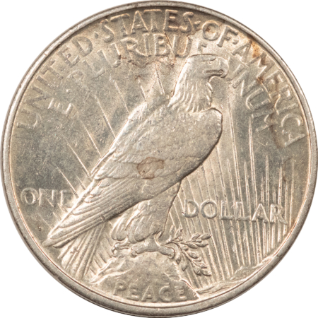 Dollars 1923-D $1 PEACE DOLLAR – HIGH GRADE, NEARLY UNCIRCULATED, LOOKS CHOICE!