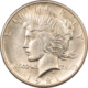 Dollars 1921 $1 PEACE DOLLAR – HIGH GRADE BUT CLEANED!