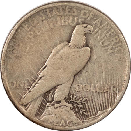 Dollars 1921 $1 PEACE DOLLAR – CIRCULATED! RIM BUMP!