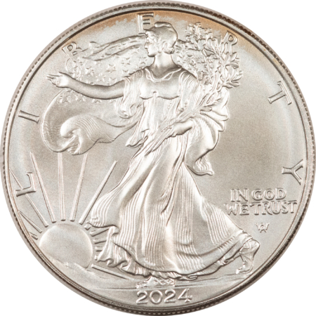 American Silver Eagles 2024 $1 AMERICAN SILVER EAGLE 1 OZ .999 – UNCIRCULATED!