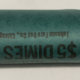 Coin Rolls 1964 ROOSEVELT SILVER DIME 50 COIN ORIGINAL BANKWRAPPED ROLL – GEM BU!