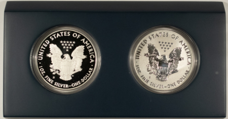 American Silver Eagles 2012-S 1OZ AMERICAN SILVER EAGLE SAN FRANCISCO 2 COIN PROOF SET – GEM PR BOX/COA