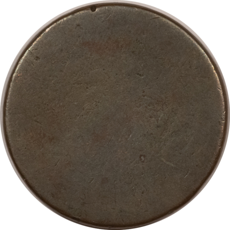 Early Copper & Colonials 1795 FLOWING HAIR LARGE CENT, PLAIN EDGE – LOW GRADE BUT AFFORDABLE EXAMPLE
