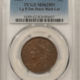 Draped Bust Large Cents 1803 DRAPED BUST LARGE CENT, S-263 SM DATE SM FRACTION – PCGS F-15, NICE SMOOTH!