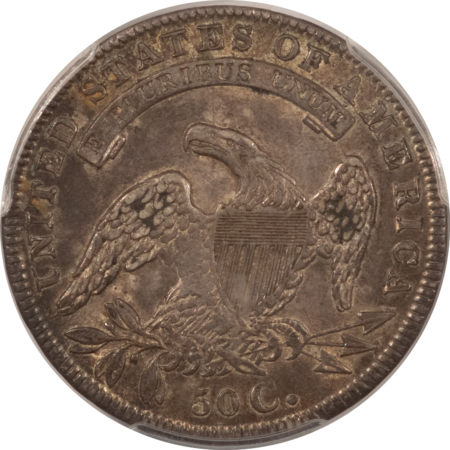 CAC Approved Coins 1834 CAPPED BUST HALF DOLLAR LG DATE SM LTRS PCGS AU-53 FRESH WHOLESOME, PQ, CAC