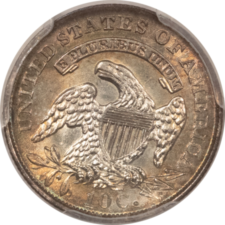 Capped Bust Dimes 1835 CAPPED BUST DIME – PCGS MS-61, LUSTROUS & WELL-STRUCK!