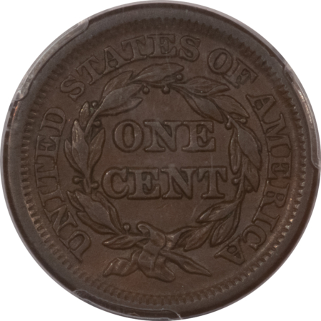 Braided Hair Large Cents 1848 BRAIDED HAIR LARGE CENT – PCGS XF-45, TOUGH CAC!