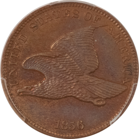 CAC Approved Coins 1856 PROOF FLYING EAGLE CENT – PCGS PR-64, CAC APPROVED! GORGEOUS, PQ & RARE!