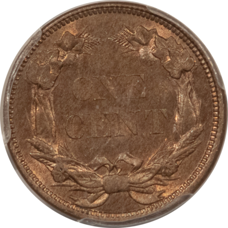 Flying Eagle 1858 FLYING EAGLE CENT SMALL LETTERS – PCGS MS-64 FRESH & PQ EAGLE EYE PHOTOSEAL