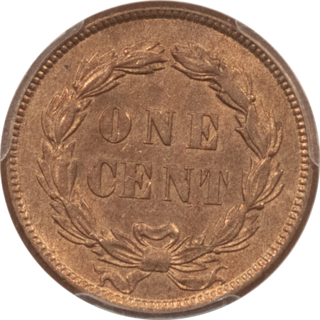 Indian 1859 INDIAN CENT – PCGS AU-58, NICE ORIGINAL!