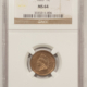 Indian 1861 INDIAN CENT – PCGS MS-65, LUSTROUS GEM!