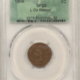 Indian 1864 INDIAN CENT, L ON RIBBON – PCGS AU-53