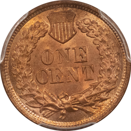 Indian 1867 INDIAN CENT – PCGS MS-64 RD, PRETTY! FULLY RED!