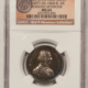 Exonumia RARE 1866 ANDREW JOHNSON 31mm CAMPAIGN MEDAL, DEWITT AJOHN-1866-4, NGC MS-65 RB!
