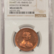 Exonumia 1868 GENERAL U.S. GRANT CAMPAIGN TOKEN, 31.5mm, DEWITT USG-1868-18, NGC MS-67