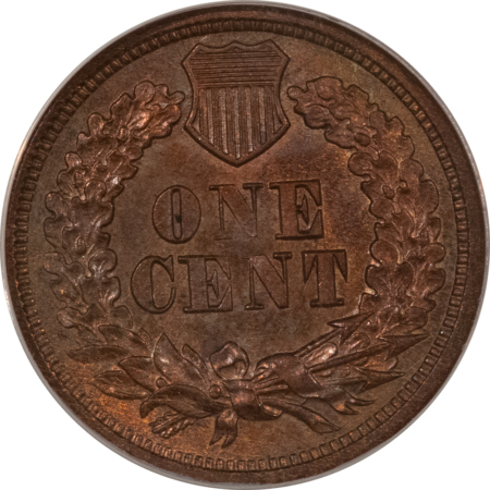 Indian 1869 INDIAN CENT – ANACS MS-60 BN NICE SMOOTH LOOK