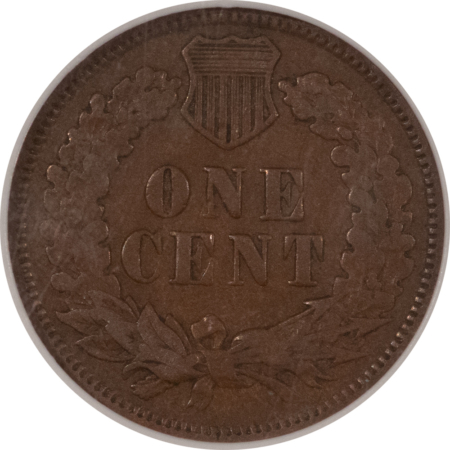 Indian 1873 DDO INDIAN CENT, CLOSED 3, FS-009 – NGC VF-20 BN, RARE DOUBLE LIBERTY!