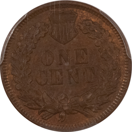 Indian 1874 INDIAN CENT – PCGS MS-62 BN, LOOKS CHOICE!