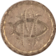 Dimes 1882 SEATED DIME LOVE TOKEN “A” – HIGH GRADE & INTRICATE DESIGN!