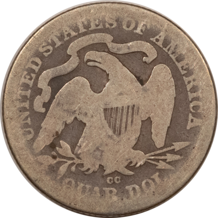 Liberty Seated Quarters 1876-CC LIBERTY SEATED QUARTER – PLEASING CIRCUALTED, CARSON CITY!