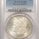 Dollars 1880/79-S $1 MORGAN DOLLAR – PCGS MS-63, BLAST WHITE!